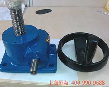 絲杆升降機與手輪 分解示意圖