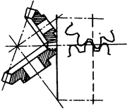 齒輪基本術語錐齒輪、準雙曲面齒輪及其齒輪副