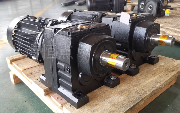 R47系列減速機配電機，黑金剛 實物圖