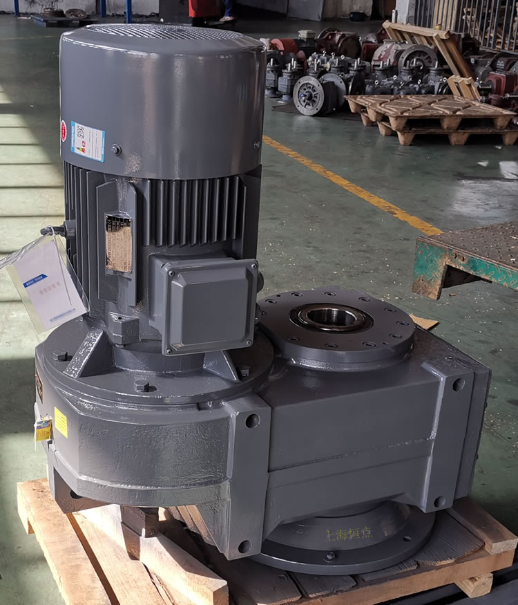 FAF127減速機 輸入配電機 輸出配通孔+法蘭 實物-上海恒點